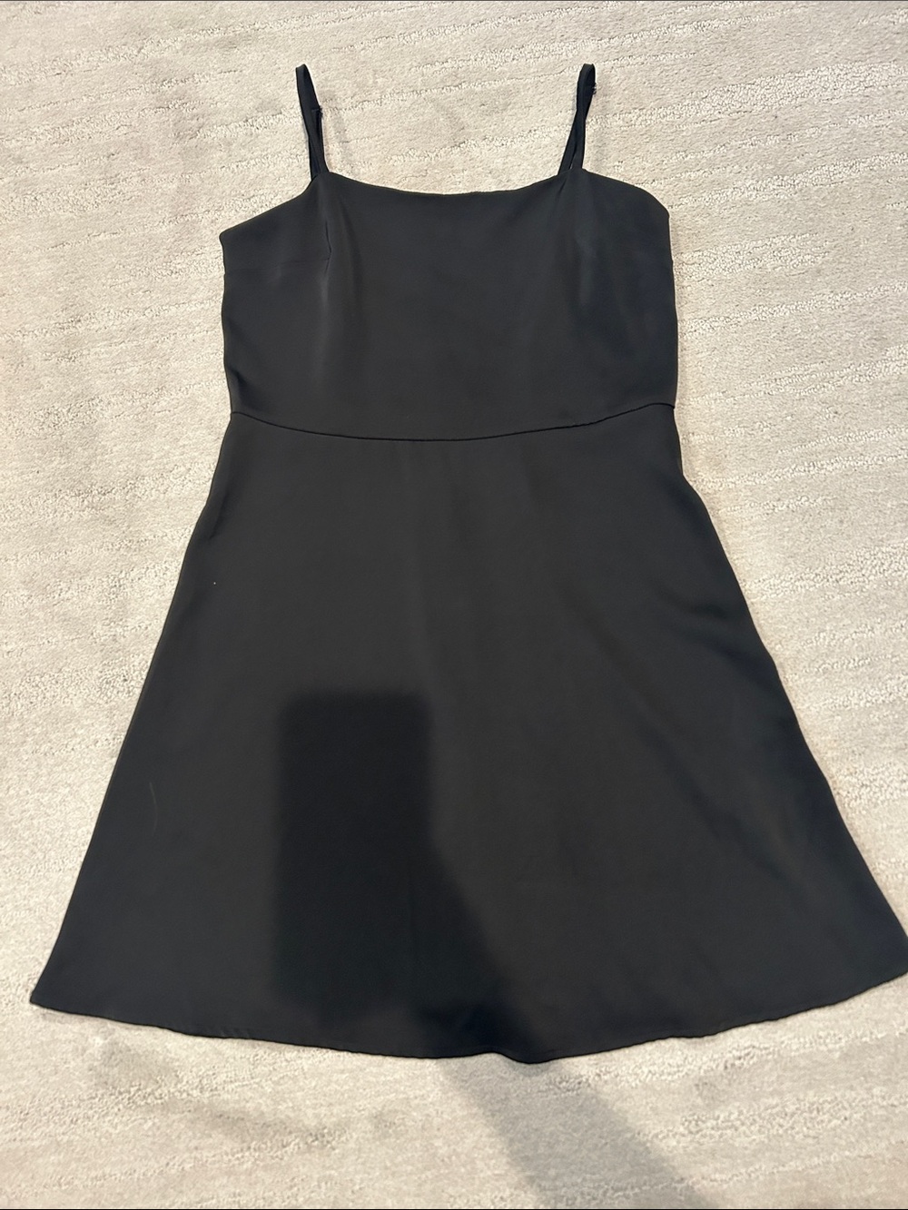 Black Spaghetti Strap Dress